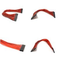 دوبونت 2.54 مللي متر الملعب 2x20 دبوس سلك الطاقة مكعب كابل سلك تسخير الجمعية