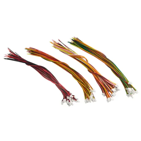 تسخير الأسلاك الكهربائية المخصصة تسخير الأسلاك الكهربائية ذات الدبوس الطرفي ذكر وأنثى موصل المعدات الكهربائية مع موصل JST MOLEX